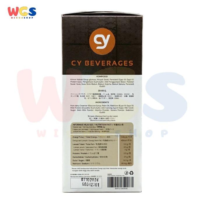 

CY Beverages Hojicha Sakura Latte 8p x 35g Best Seller