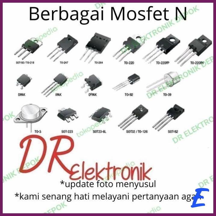 MOSFET 7N60 POWER FET 7A 600V TRANSISTOR 600VOLT MOSPET PET TR | DEK