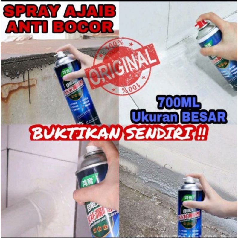 Cat Atasi Bocor Anti Rembes Waterproof Atap Genteng Pipa Tembok Retak