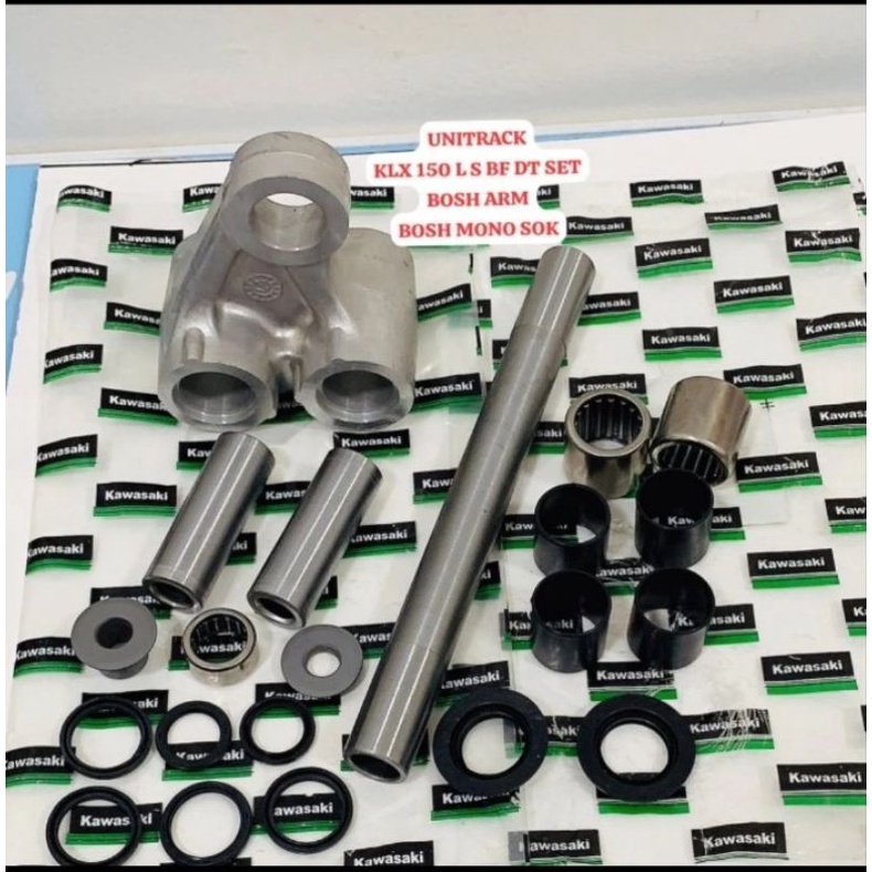 UNITRACK UNITREK MONOSHOCK KLX 150 S L BF DT TREKER SET BOSH ARM AREM KAWASAKI PROLINK SET BOS MONO 