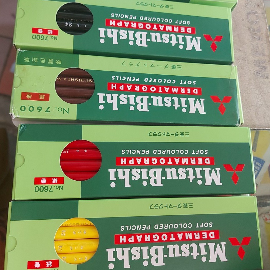 

VYQH0241 Pensil pencil kaca mitsubishi dermatograph