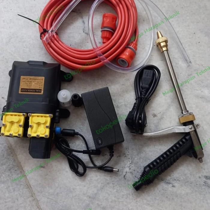 SALE! Alat Steam Pompa DC Mesin Cuci AC Motor Mobil Steam Sprayer SET 2 Premium Original
