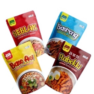 

VXSQ4483 Jsr Rempah Seblak Rabokki Basreng Baso Aci Extra Pedas Dengan Bumbu Special