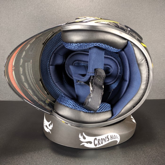 Helm AHP replika copy ram 3 Pedrosa Samurai Spirit Gold bukan TSR