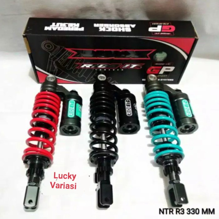SHOCK TABUNG RIDE IT GP NTR DOUBLE CLICK REBOUND VARIO 125/150 330 MM
