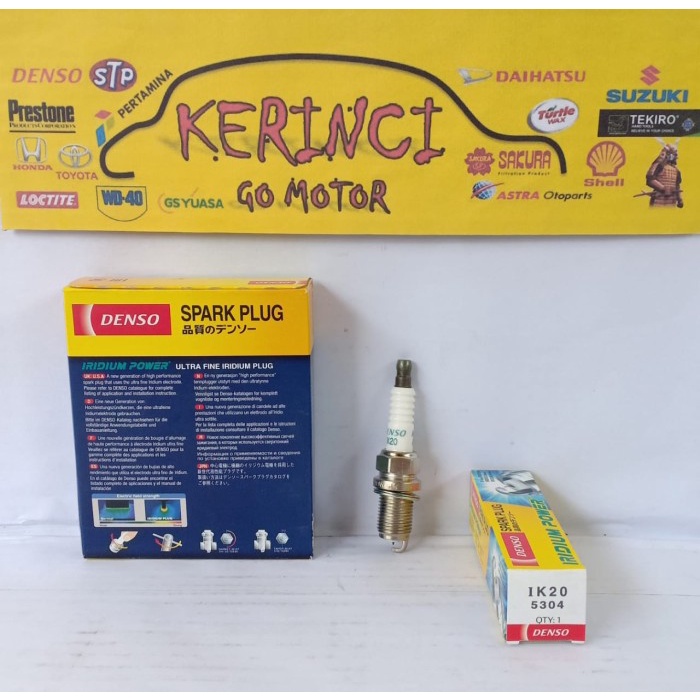 Busi Honda Brio - Civic Genio Iridium Denso IK20 - Busi Iridium BEST DEAL