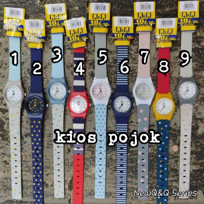 BISA COD Jam Tangan Wanita / Anak QQ QnQ VP47 Original Q&Q VP47J /JAM TANGAN ANAK/JAM TANGAN