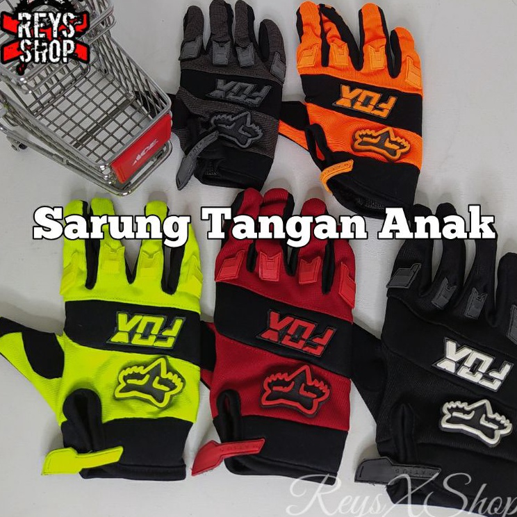 CZCX5618  SARUNG TANGAN Sepeda MOTOR MINI ANAK GLOVE TRAIL ANAK SARUNG TANGAN CROSS ANAK 5-10TAHUN