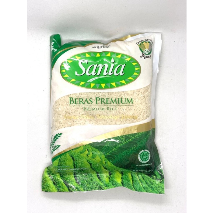 

BERAS SANIA KEMASAN 1 KG