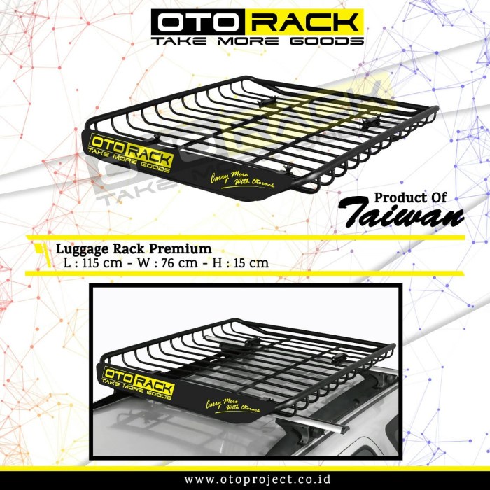 Luggage Rack Otorack Premium berkualitas