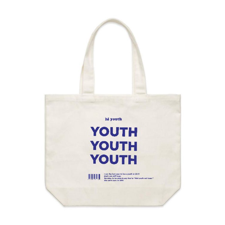 YQHS1013  Totebag Hi Youth
