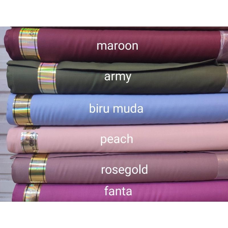 kain toyobo premium METERAN harga per 1 METER