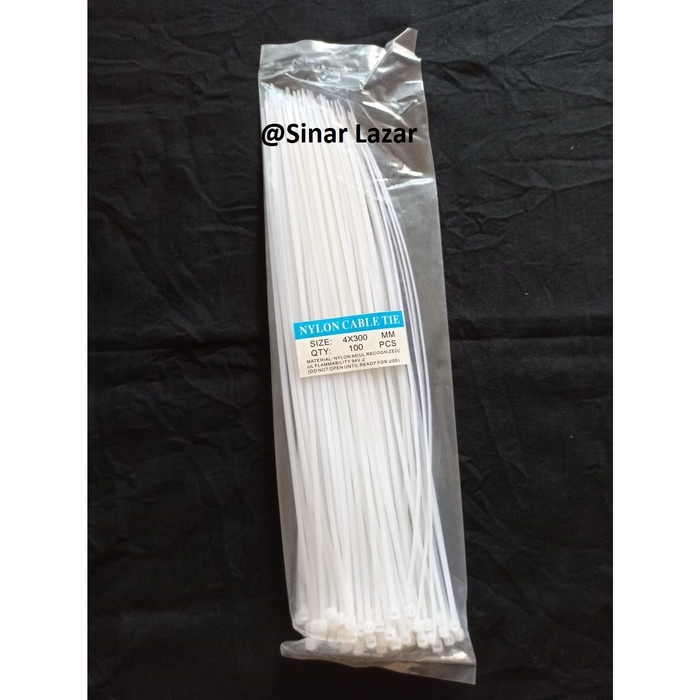 

Cable Ties 300 mm / Kabel Ties / Pengikat Kabel / Cable Tis 30cm