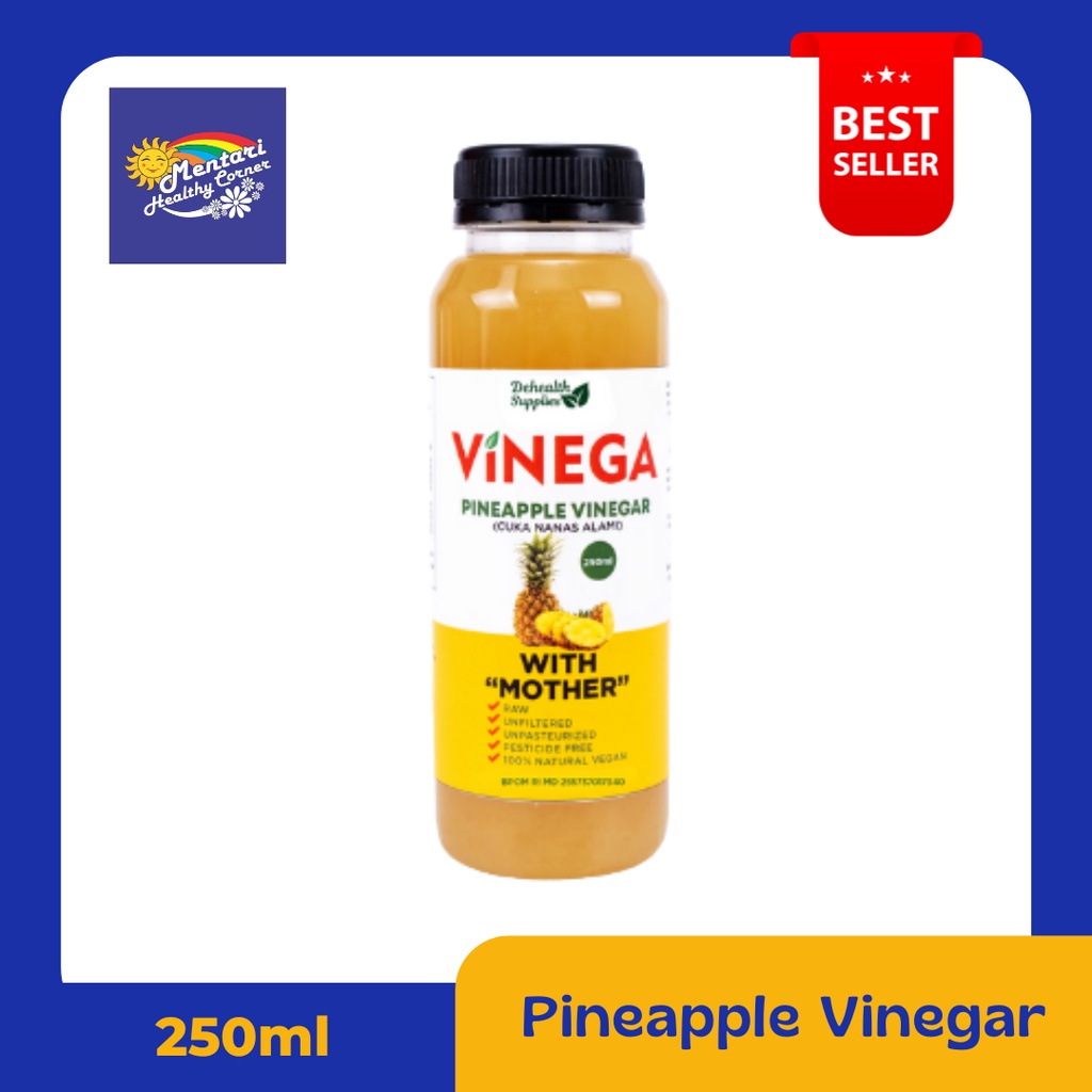 

Pine Vinegar Vinega 250Ml / Cuka Nanas 250Ml Botol Plastik