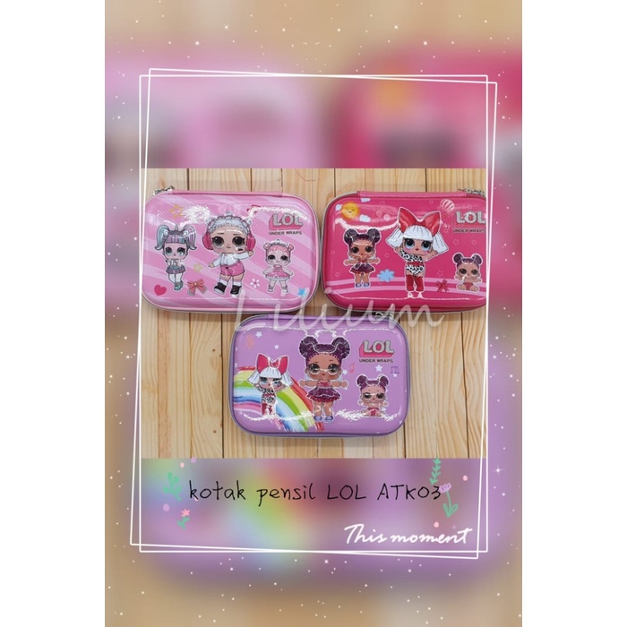

KOTAK PENSIL LOL ATK03 HARDCASE PENCIL CASE TEMPAT PENSIL
