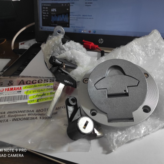 ✨COD Kunci Kontak R15 Old V2 Original 2Pk Fullset Bisa Sameday