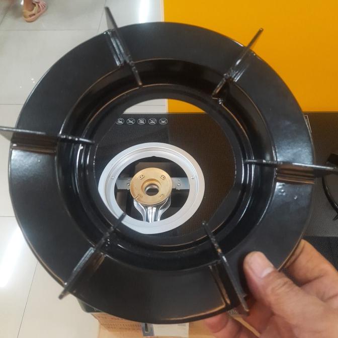 @=@=@=@=] TATAKAN BULAT KOMPOR RINNAI RI 712 GA/B, RI 712 GA/W ASLI 6 KAKI