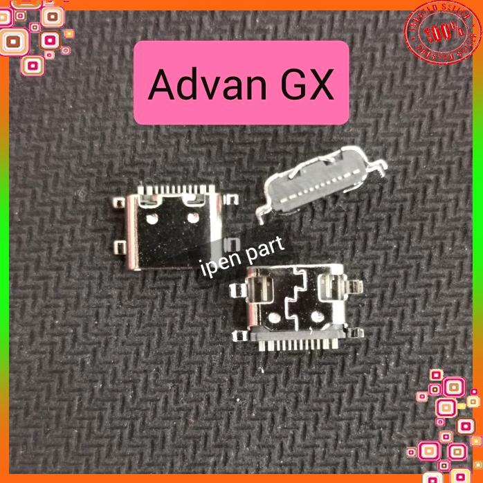 Konektor Cas Aja Advan Gx Original Connector Charger Port Usb Ces Only