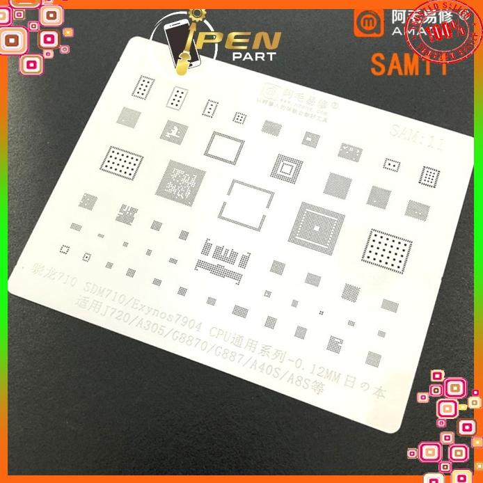 Plat Cetakan Exynos7904 Sam 11 Amaoe Original Bga Cpu Samsung