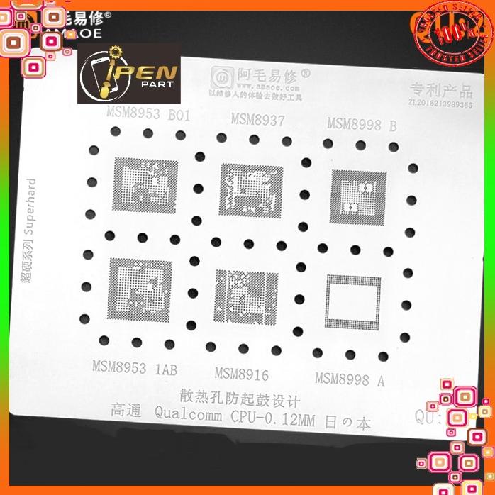 Plat Bga Cetakan Cpu Msm8953 Sdm450 Amaoe Original Ic