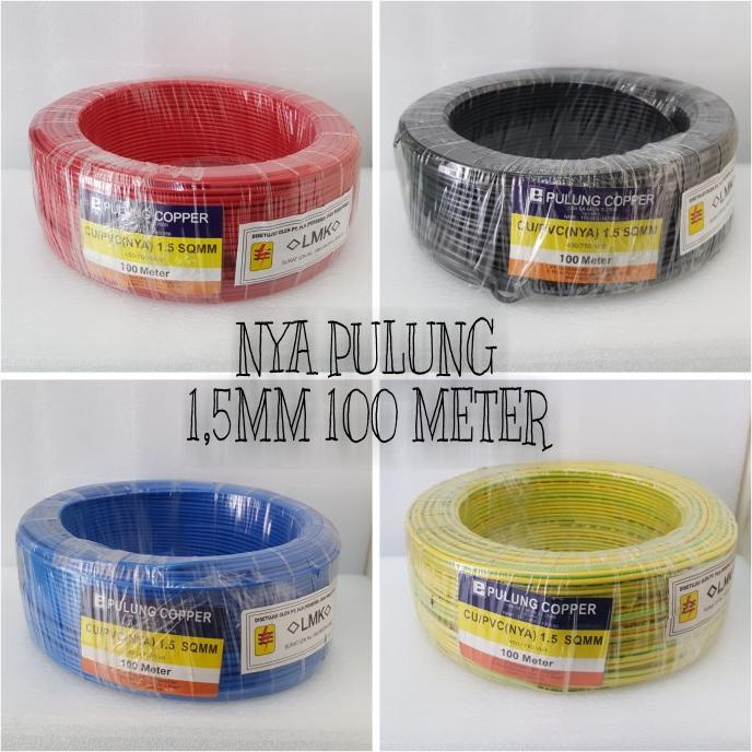 #@#@#@#@] KABEL ENGKEL/NYA PULUNG 1,5MM 100 METER