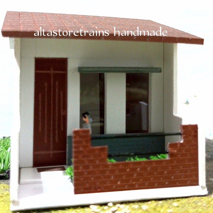 Miniatur Rumah Minimalis Ready
