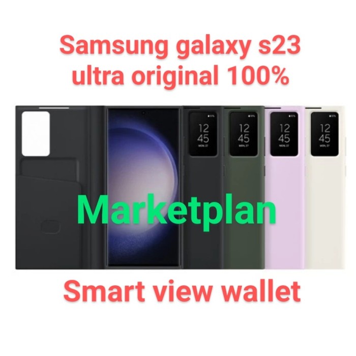 Samsung Galaxy s23 Ultra Smart View wallet Original