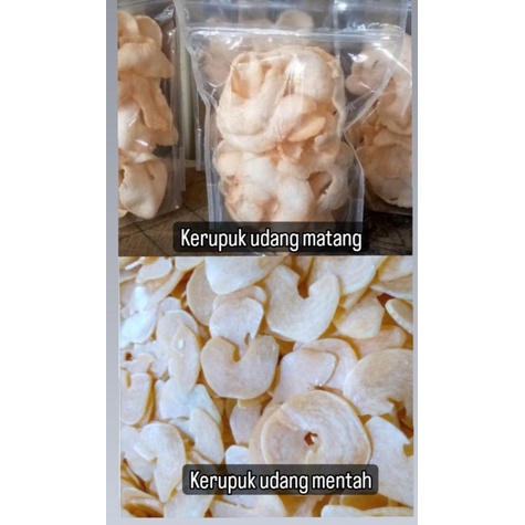 Kerupuk Udang Mentah & Matang