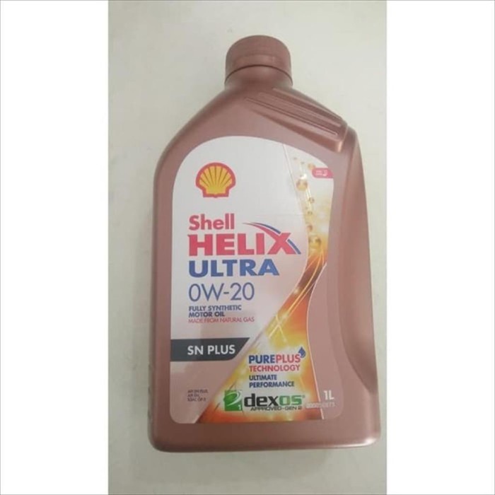 PROMO Oli Mesin Mobil Shell Helix Ultra 0W-20 SN Plus 1 Liter Asli terbaik
