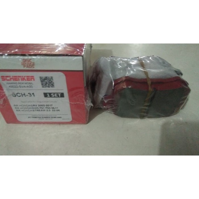 Kampas Rem Belakang Brake Pad Honda Stream 43022-SV4-A00 terbaik