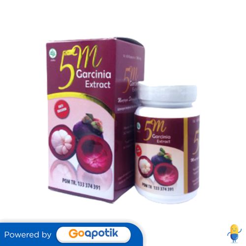 5M GARCINIA EXTRACT BOTOL 60 KAPSUL