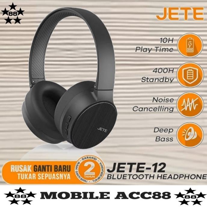 Good Headset Bluetooth Headphone Bluetooth Jete 12 Series Garansi 2 Createdthings