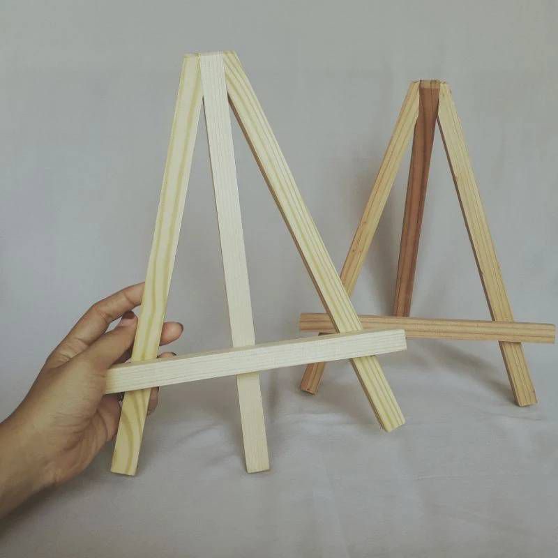 

[Tinggi 30CM] Standee Kayu Besar/ Easel Besar/ Stand Bingkai/ Stand Tablet Kanvas Lukisan