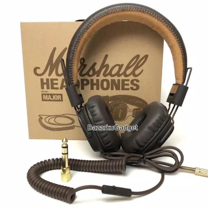 Terlaris Headphone Marshall I Major Premium Headset Marshall Major Qinalaa