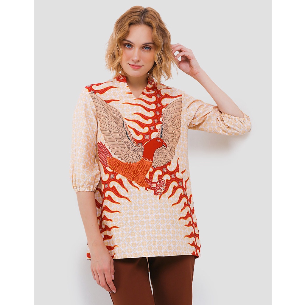 Arjuna Weda Garuda Batik Blouse Wanita 119662671