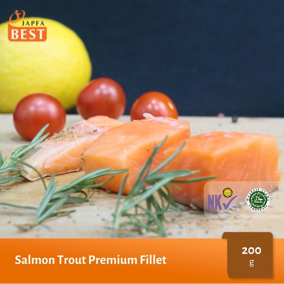 

| salmon trout premium fillet 200 gr