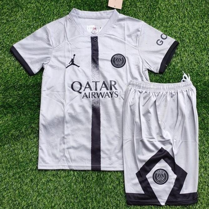 JERSEY BOLA KIDS ANAK PSG AWAY 2022 2023 GRADE ORI TOP QUALITY DECLAZZY