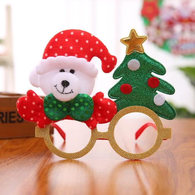 

New Kacamata Natal Bear Snowman Murah Aksesories Christmas Murah Grosir Berkualitas