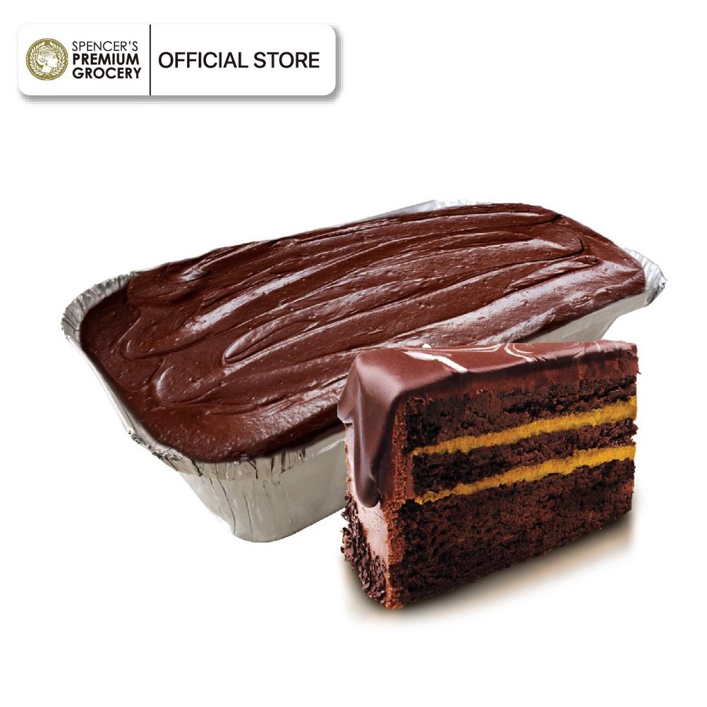 

| fudgy cake - dark choco