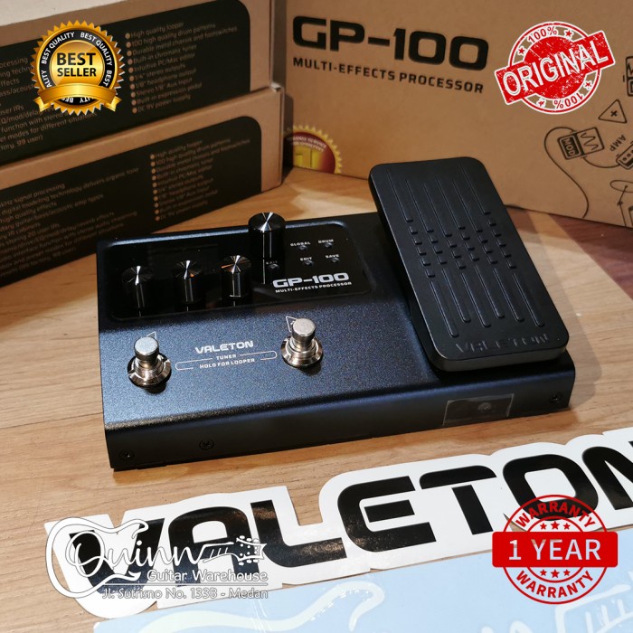 Efek Gitar Bass Valeton GP100 Digital Bergaransi