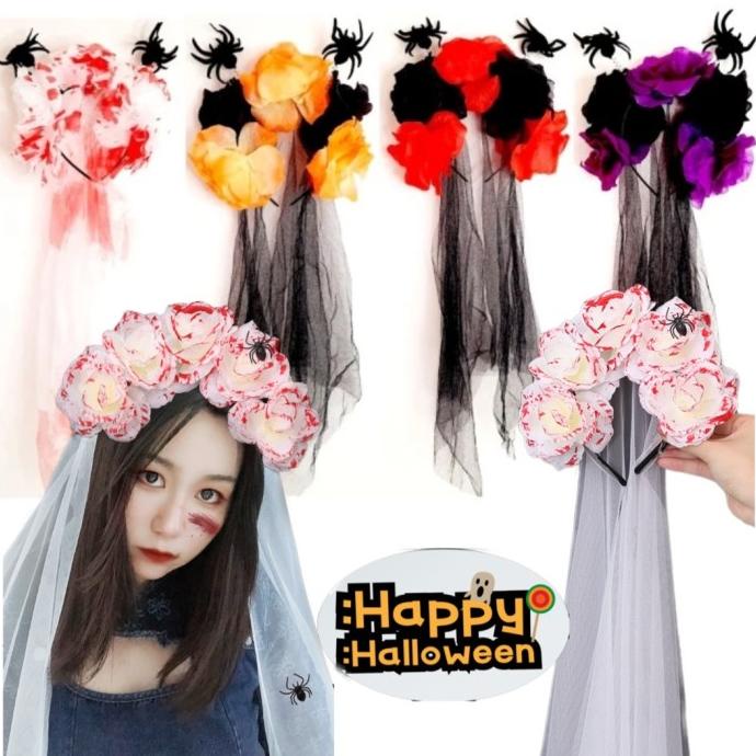 

Terlaris Bando Hantu Aksesories Rambut Halloween Cosplay Kostum Kuntilanak Stok Terbatas