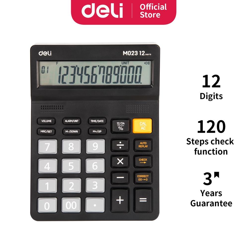 

Deli Indonesia Voice Calculator / Kalkulator Suara Bahasa Indonesia 12 Digit EM02320