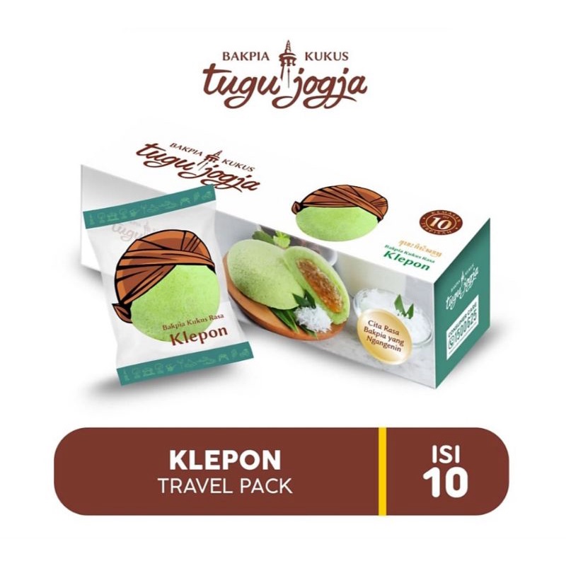 

Bakpia Kukus Tugu Jogja Klepon - Travel Pack