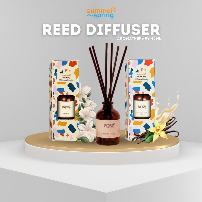 Reed Diffuser Stick Summerspring Wangi Aroma Terapi Pewangi Ruangan