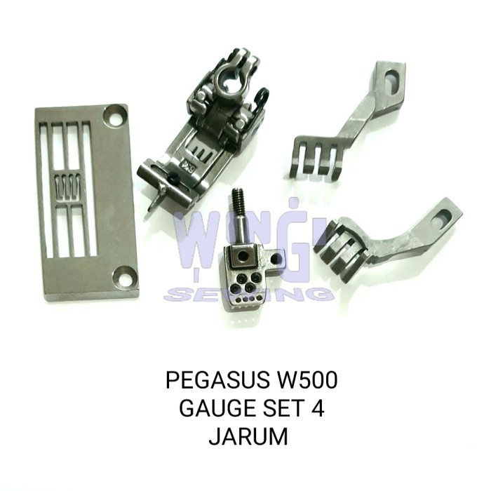 Gauge Set Getset Mesin Jahit Overdeck Timpa 4 Jarum Berkualitas