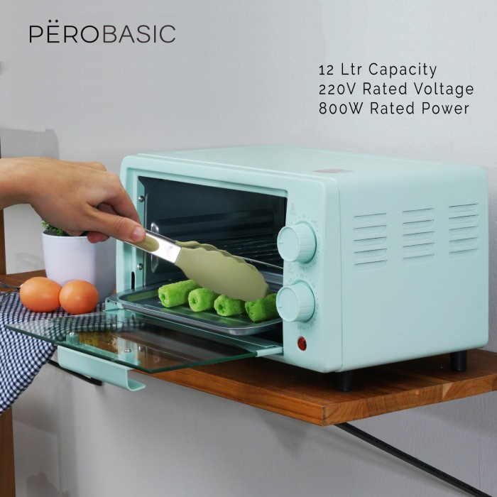 Pero Basic Multifunction Oven 12Lt Low Watt 800Watt