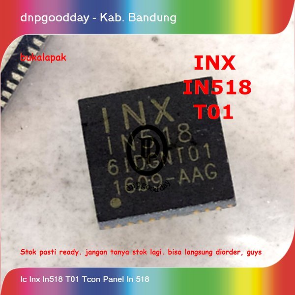 Ic Inx In518 T01 Tcon Panel In 518