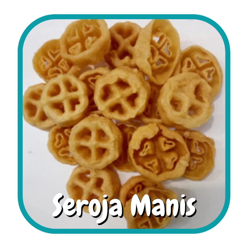 

Kue Saroja / Seroja / Kebang Goyang Manis 243 gram