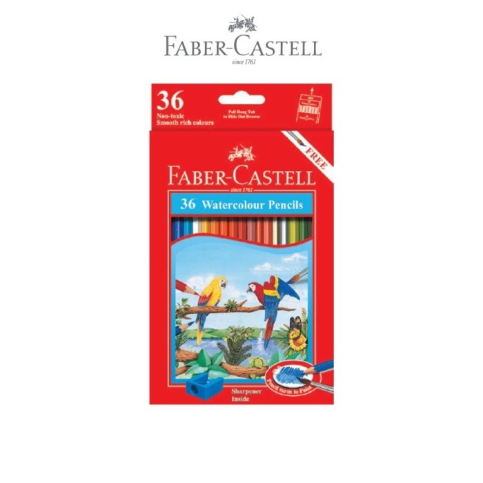 

Terlaris Pensil Warna / Faber-Castell Watercolour Pencils / Watercolor Pencils