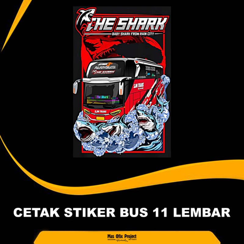 

STIKER BUS BASURI 11 LEMBAR